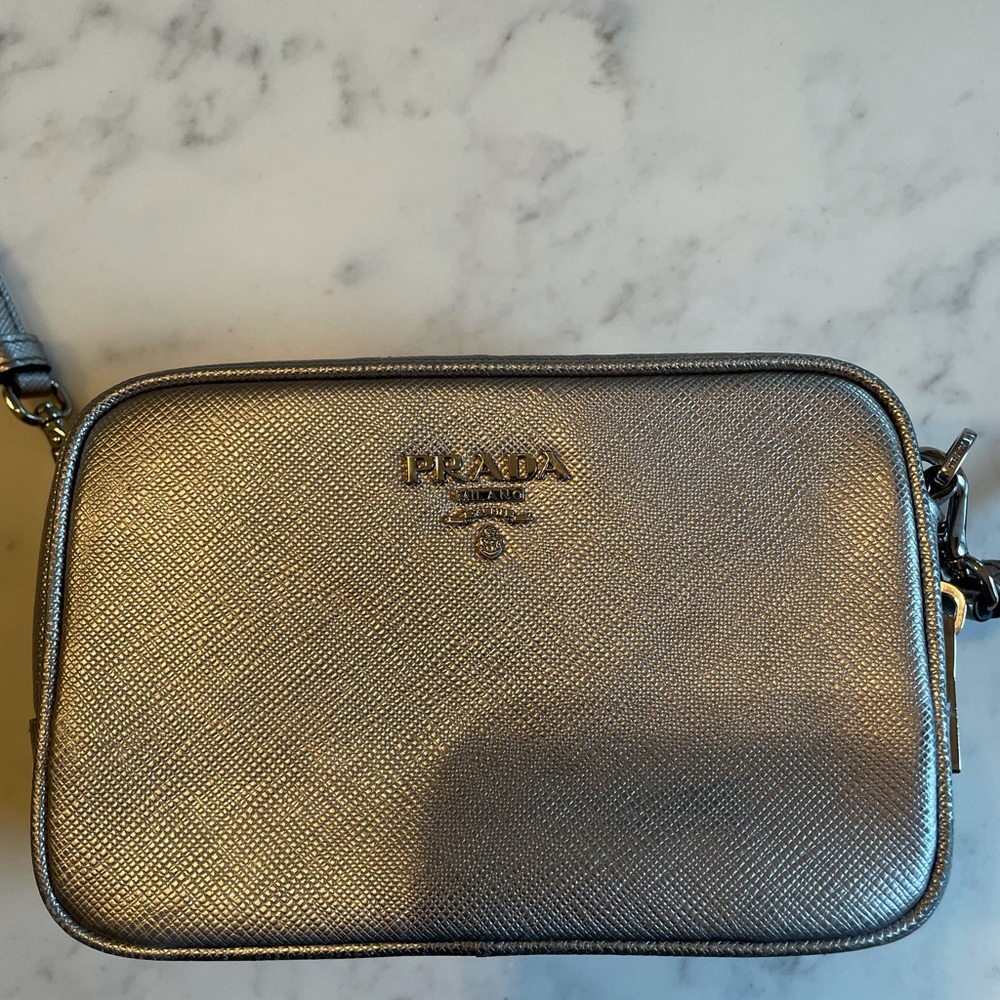 Authentic Prada Saffiano Mini Camera Bag